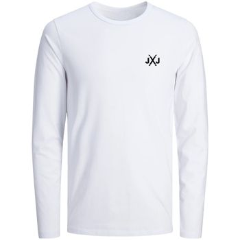 Jack & Jones Camiseta manga larga 12260396 JCORISE INFINITY TEE LS CREW NECK GER CLOUD DANCER para hombre