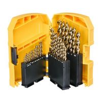 dewalt dt7926-xj - tough case grande con 29 brocas para metal extreme 2