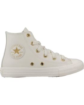 de CONVERSE ZAPATILLAS NINO MODELO CHUCK TAYLOR ALL STAR GOLD COLOR BEIS METLIC