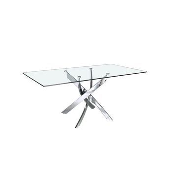 Dudeco Mesa Verona 150 Gris Metalizado