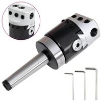 f1-12 cabeza perforadora 50 mm vastago perforador mt2-m10 torno fresado vidaxl