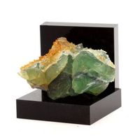 fluoritis blanca verde y violeta  cuarzo de francia haute -loire langanac - pierre y mineral raro de la coleccion sylvain desfarge  2526 ct -