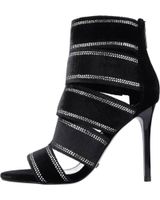 de guess sandalias de fiesta mujer modelo fl8aii fab10 color negro bl black