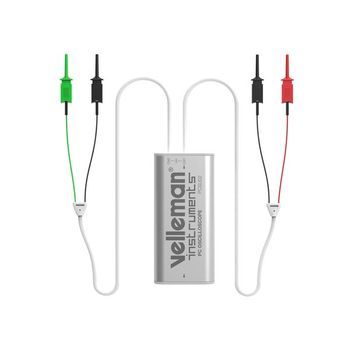 Velleman Mini Osciloscopio Para Pc, 2 Canales, Con Conexión Usb