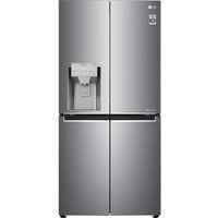 lg gml844pzkv smart fridge freezer - stainless steel stainless steel