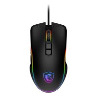 raton msi forge gm300 gaming con cable 7200 dpi ambidiestro rgb 7 botones