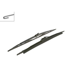 Super Plus Specific Wiper Blade Set Sp24/24B With Spoiler On Rh Side