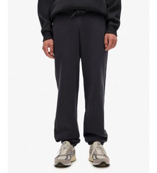 Superdry para hombre. M7011421A Pantalón Jogger Blank Oversized negro (L), Casual, Algodón
