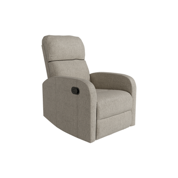Butaca Relax Manual Ada - Sillón Reclinable Para Relajación Y Comodidad. - Perla