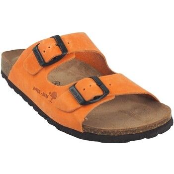 Interbios Sandalias Sandalia señora INTER BIOS 7206 naranja para mujer