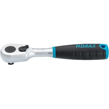 Hazet 863hp Carraca Reversible Con Dentado Fino Hiper ∙ Cuadrado Macizo 1/4 Pulgadas (6,3 Mm) ∙ 116 Mm