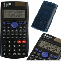 calculadora cientifica eleven sr-270n negra alimentacion solar y bateria