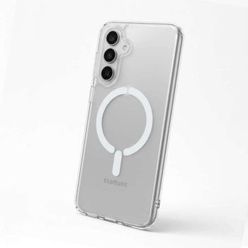 Funda Transparente Logo Compatible Con Magsafe Para Samsung Galaxy A17