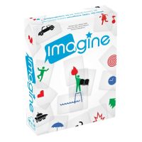 juego de mesa asmodee imagine 60 cartas transparentes creatividad sin limites