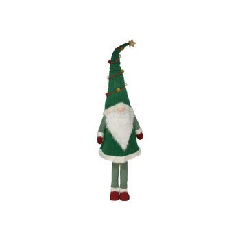 Gnomo De Pie Navidad 62x50x220 Cm Verde