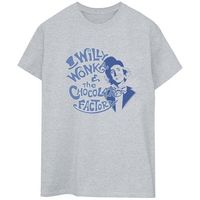 willy wonka  the chocolate fact camiseta bi53724 para mujer