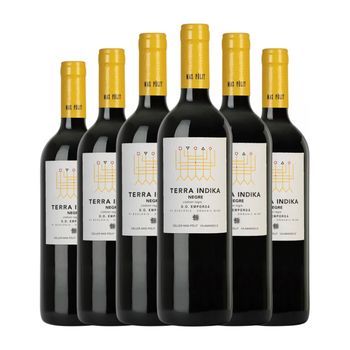Mas Pòlit Vino Tinto Terra Indika Empordà Crianza 75 Cl 14.5% Vol. (pack De 6 Unidades)