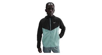Chaqueta nike stride negro verde  hombre