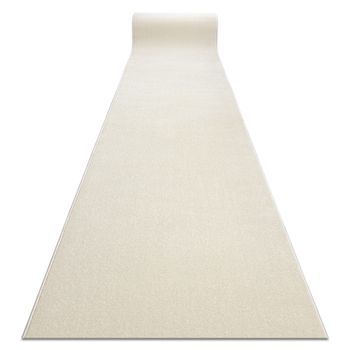 Alfombra De Pasillo Karmel Llanura, Un Color Blanco 70 Cm 70x220 Cm