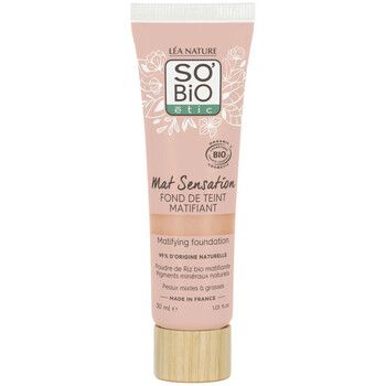 Sobioetic Base de maquillaje Organic Mattifying Foundation - Mat Sensation - 15 Vani para mujer