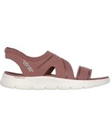 de skechers slip-ins go walk flex sandal enticing marron