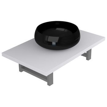 Conjunto De 2 Uds Muebles De Baño | Armario De Baño Cerámica Blanco