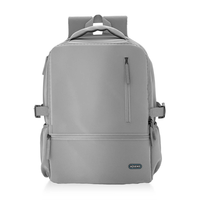 aisens mochila deportiva repelente al agua para portatil 15 6 gris