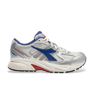 Diadora para hombre. 501183695 Zapatillas Mythos Star Met gris, azul (44), Plano, Cordones, Casual