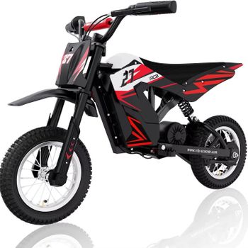 RCB R9X Moto Eléctrica Infantil, 300W, 25 km/h, 3 Modos 8/12/25 km/h, Autonomía 18 km, Neumáticos 12