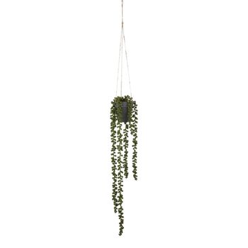 Planta artificial senecio verde  h56xb9xl9cm