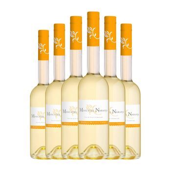 Málaga Virgen Vino Dulce López Hermanos Moscatel Naranja Botella Medium 50 Cl 15% Vol. (pack De 6 Unidades)