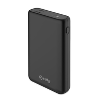power bank 15a propower potencia max 45w entrada microusb y usbc salidas 2 usb quick charge 30 y usbc negro
