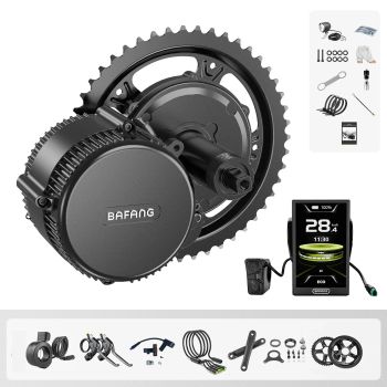 [EU DIRECT] BAFANG BBS02B 48V 750W kit de conversión de motor medio para bicicleta eléctrica con pantalla C010 PAS 36/42