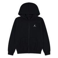 chaqueta jordan air brooklyn fleece junior en negro