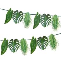 fiesta palm leaf garland