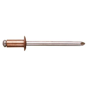 Remaches Cobre - Acero Cabeza Alomada Diametro D1 Mm X L Mm:48 X 10 500 Unidades