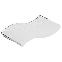 colchon de espuma dureza media suave 120x200 cm vidaxl