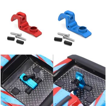 Juego de accesorios de hebilla de carrocería de aleación de aluminio mejorada para modelos de vehículos RC MJX 1/16 1620
