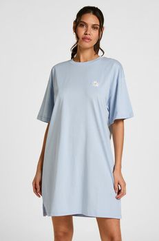 Hunkemöller Camisón de cuello redondo Azul