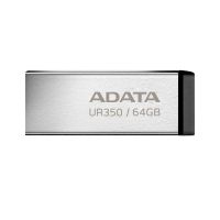 memoria usb adata ur350 64 gb usb 32 gen 1 metal negro capless