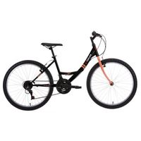 bicicleta mountain bike 24 first toplife negra