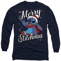 disney tops y camisetas merry stitchmas para hombre