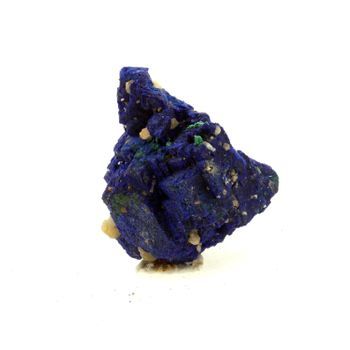 Chessylite - Pierre Natural De Francia, Chessy -les -mines - Cristal De Azurita Multicolor, 30.2 Ct - Certificado De Autenticidad Incluido | 22 X 17 X