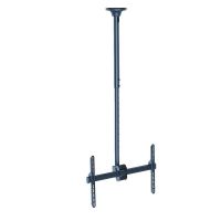 kimex soporte de techo para tv 37-75 vesa 600x400 max 50kg negro