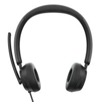auriculares microsoft incase modernos con cable usb-c para uso profesional y multimedia negros