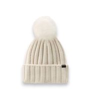 woolrich para mujer cfwwac0163fruf0428 gorro cash pom pom beige s casual lana