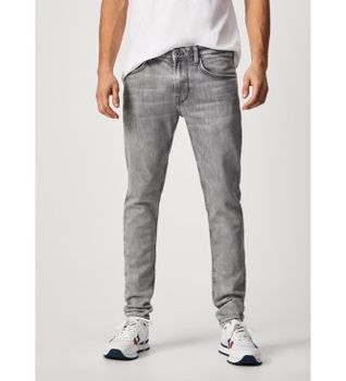 Pepe Jeans para hombre. PM206321WR2 Jeans Finsbury gris (30/34), Casual, Algodón, Denim