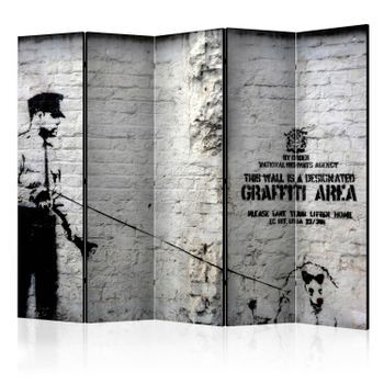 Biombo - Banksy - Graffiti Area Ii (225x172 Cm)