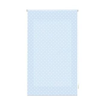 Estor Enrollable Premium - Estor Enrollable Tamaño 140x250 - Estor Premium Color Azul Con Motas Blancas | Blindecor
