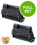 Compatible Multipack OKI B6200n Printer Toner Cartridges (2 Pack) -9004078